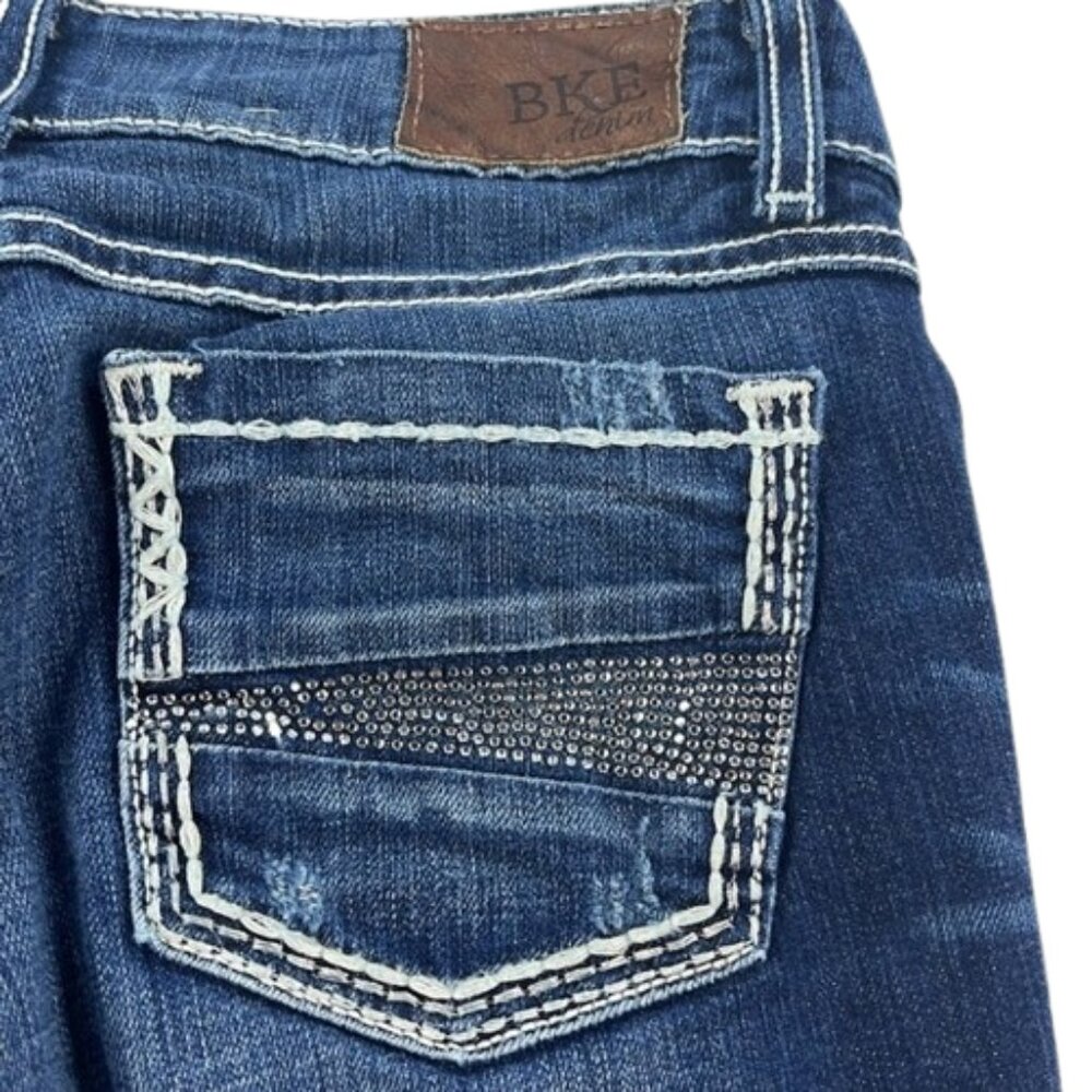 BKE Straight Leg Jeans Stella Size 27 - Picture 4 of 10